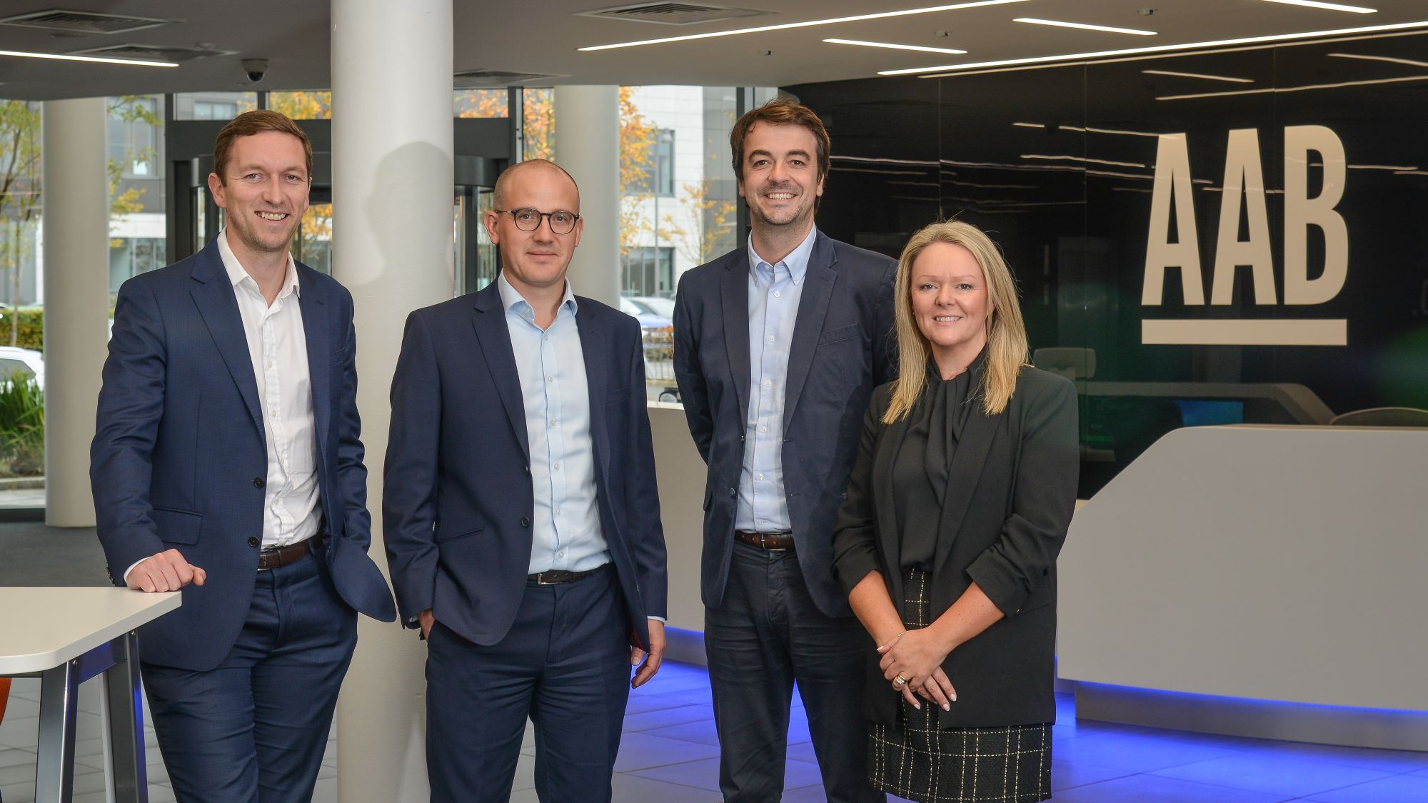 Press release photo, AAB Wealth team members, Chartered Financial planners