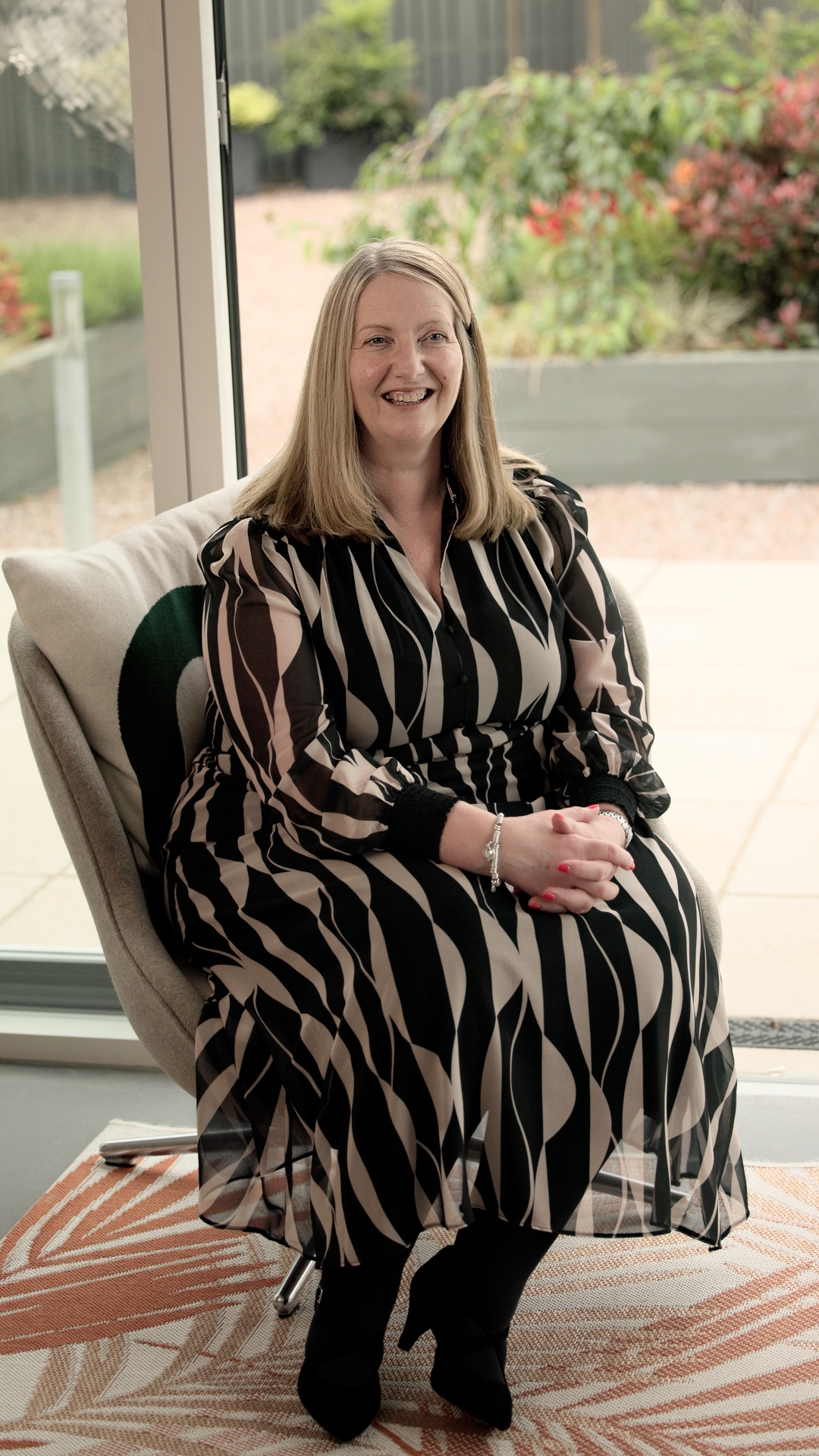 Lynn Dempster, Operations Manager smiling